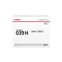 Canon CRG-039 H cartucho de tóner 1 pieza(s) Original Negro Canon CRG-039 H cartucho de tóner 1 pieza(s) Original Negro
