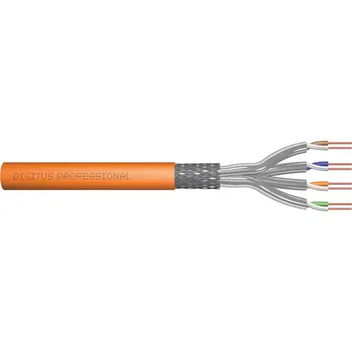 Digitus Cable de datos CAT 7 S/FTP - cable de instalación, 500 m, simplex, Dca-s2, Digitus Cable de datos CAT 7 S/FTP - cable de instalación, 500 m, simplex, Dca-s2,