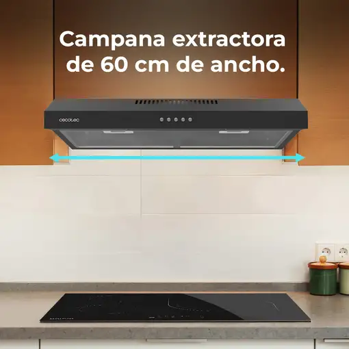 Cecotec Campana convencional Bolero Flux CM 602200 Black B