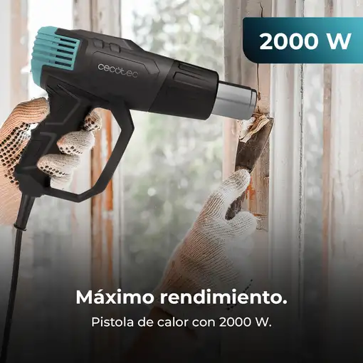 Cecotec Pistola de calor Hell Gun 9500 Vision