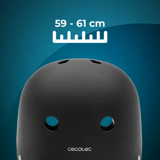 Cecotec Casco BrainGuard Urban Black L-XL