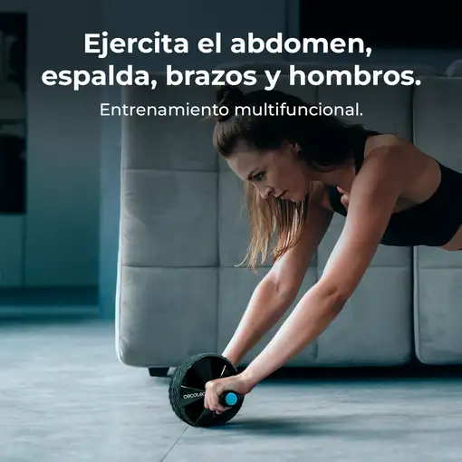 Cecotec Ruedas abdominales DrumFit AB Wheel