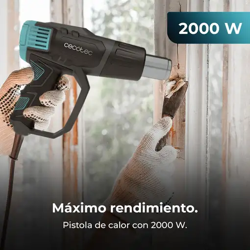 Cecotec Pistola de calor Hell Gun 7500 Full Equip