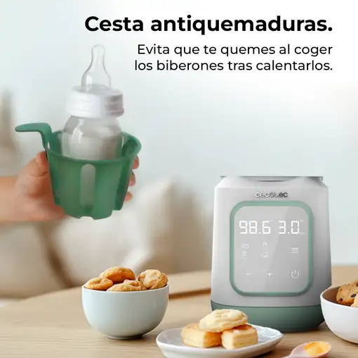 Cecotec Calientabiberones individual Nana BabyCare Single BottleWarmer