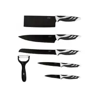 Cecotec Cuchillo Set 6 cuchillos Swiss Negro Cecotec Cuchillo Set 6 cuchillos Swiss Negro