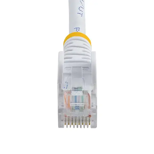 StarTech.com Cable de Red de 0,5m Blanco Cat5e Ethernet RJ45 sin Enganches