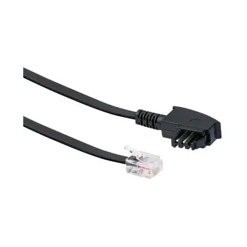 Schwaiger 6.0m RJ-12 - TAE-F 6 m Negro Schwaiger 6.0m RJ-12 - TAE-F 6 m Negro