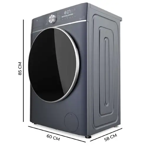 Cecotec Lavadora 9Kg Carga Frontal DressCode 9800 Inverter Ice Blue A. 2000W