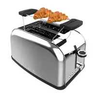 Cecotec Tostador Vertical Toastin' Time 850 Inox Essential. 850W, Doble Ranura Cecotec Tostador Vertical Toastin' Time 850 Inox Essential. 850W, Doble Ranura