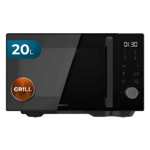 Cecotec Microondas sin Plato Proclean Flatbed Inverter Pro Black. 800W, 20L Cecotec Microondas sin Plato Proclean Flatbed Inverter Pro Black. 800W, 20L