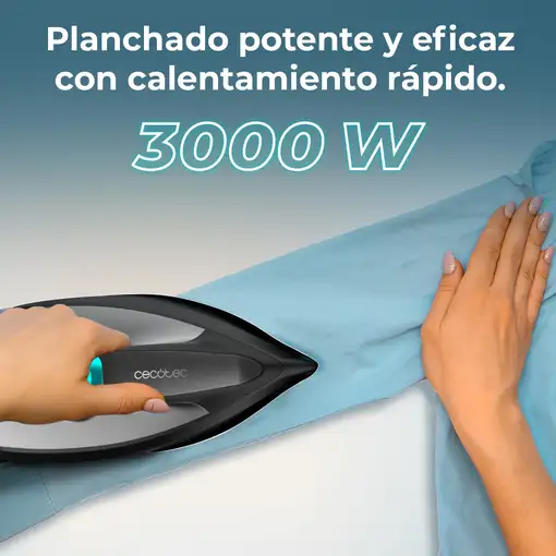 Cecotec Centro de planchado horizontal IronHero 3000 Station