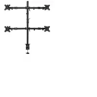 Ewent EW1514 soporte para monitor 81,3 cm (32'') Escritorio Negro