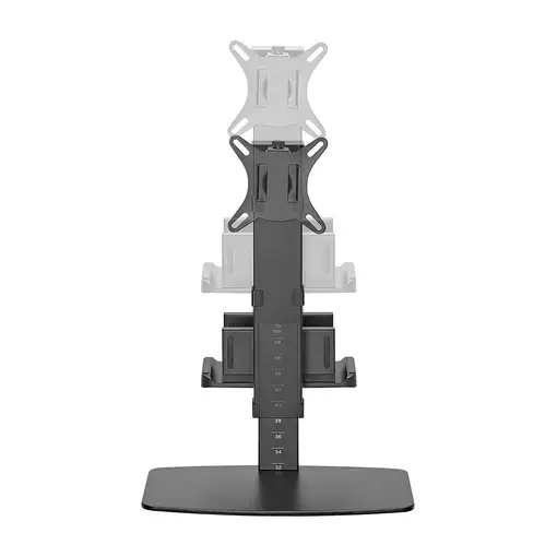 AISENS Soporte de Mesa ECO Giratorio e Inclinable para Monitor/TV y Mini PC 8Kg de