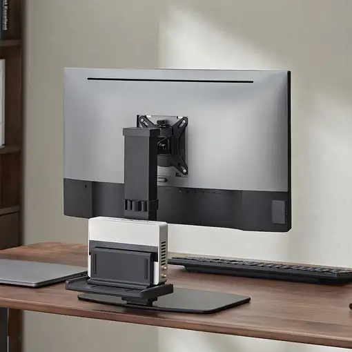 AISENS Soporte de Mesa ECO Giratorio e Inclinable para Monitor/TV y Mini PC 8Kg de