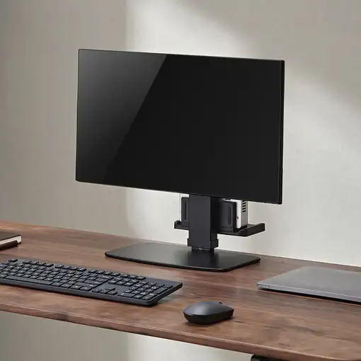AISENS Soporte de Mesa ECO Giratorio e Inclinable para Monitor/TV y Mini PC 8Kg de