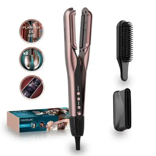 Cecotec A01_EU01_122498 Utensilio de peinado Plancha de pelo Airflow Negro Cecotec A01_EU01_122498 Utensilio de peinado Plancha de pelo Airflow Negro