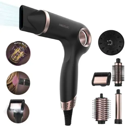 Secador de pelo negro A01_EU01_122521 CECOTEC Secador de pelo negro A01_EU01_122521 CECOTEC