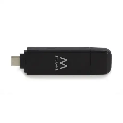 Ewent EW1075 lector de tarjeta USB 3.2 Gen 1 (3.1 Gen 1) Type-A/Type-C Negro