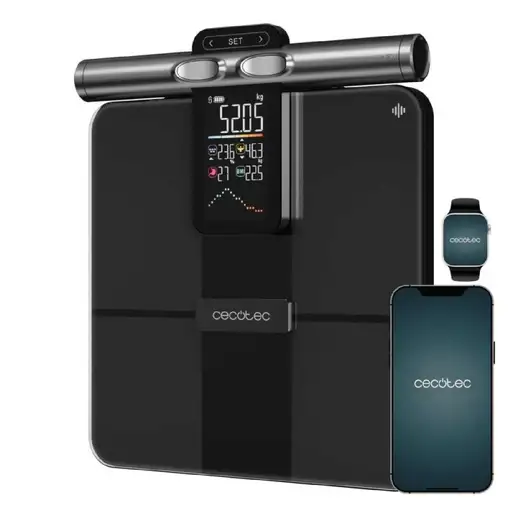 Cecotec Surface Precision Plaza Negro Báscula personal electrónica