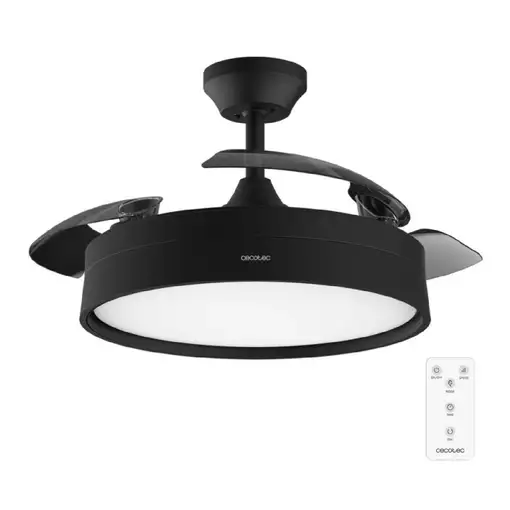 Cecotec Ventilador de Techo Aero 4200 Invisible Black Cecotec Ventilador de Techo Aero 4200 Invisible Black
