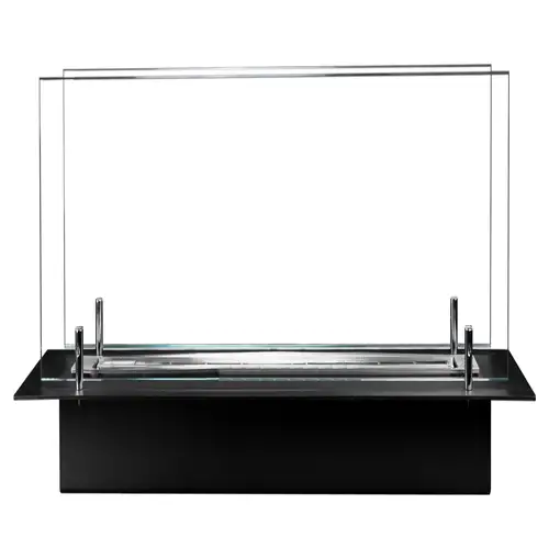 Chimenea bioetanol empotrable 100 cm con cristales
