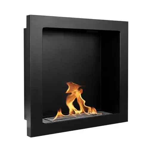 Chimenea bioetanol vertical negra 61x39 cm Chimenea bioetanol vertical negra 61x39 cm
