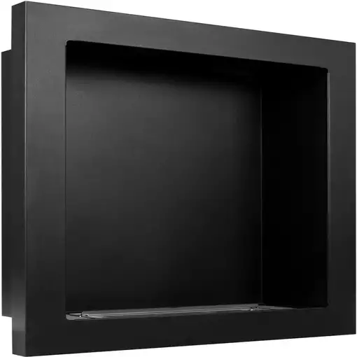 Chimenea bioetanol vertical negra 61x39 cm