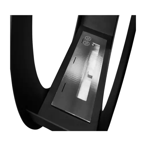 Chimenea bioetanol only negra 49x48 cm
