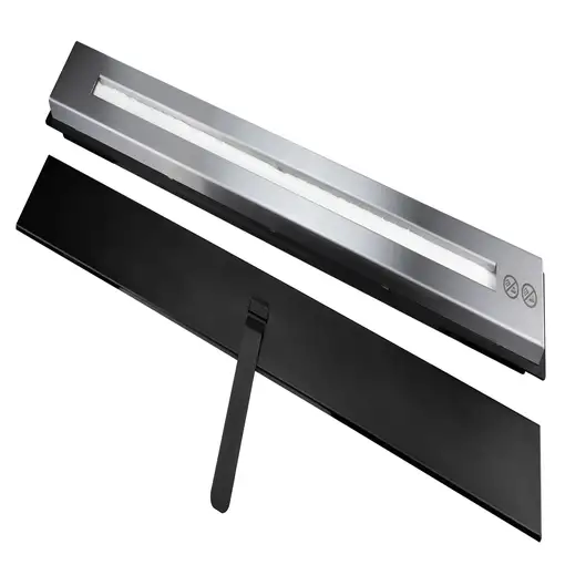 Quemador bioetanol empotrable 90 cm negro