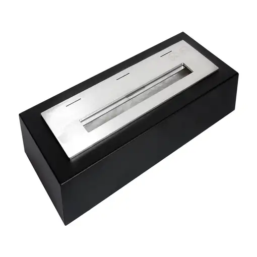 Quemador bioetanol 36 cm negro