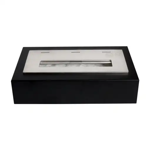 Quemador bioetanol 36 cm negro