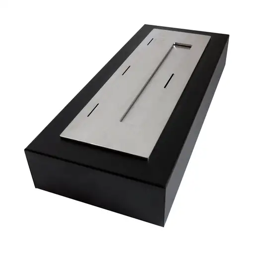 Quemador bioetanol 36 cm negro