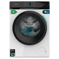 Lavadora carga frontal 6 kg 1200 RPM Blanco A01_EU01_103799 CECOTEC Lavadora carga frontal 6 kg 1200 RPM Blanco A01_EU01_103799 CECOTEC