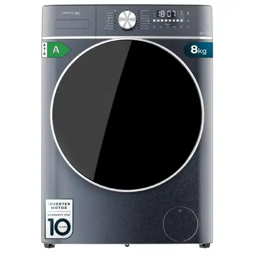Cecotec Lavadora de carga frontal Bolero DressCode 8800 Inverter Ice Blue A Cecotec Lavadora de carga frontal Bolero DressCode 8800 Inverter Ice Blue A