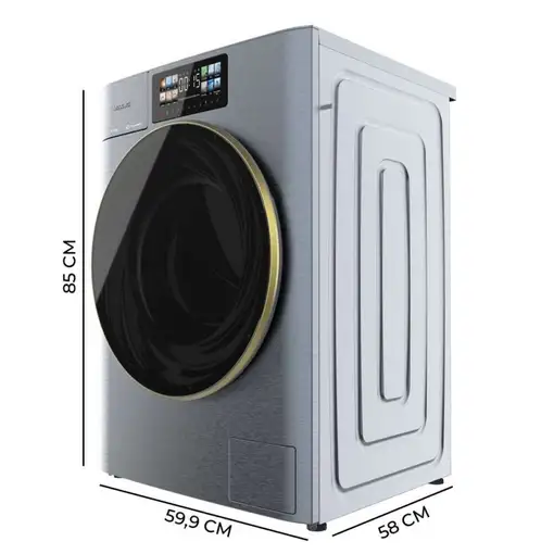 Lavadora-secadoras 6 / 10 kg 1400 rpm Titanio A01_EU01_112751 CECOTEC