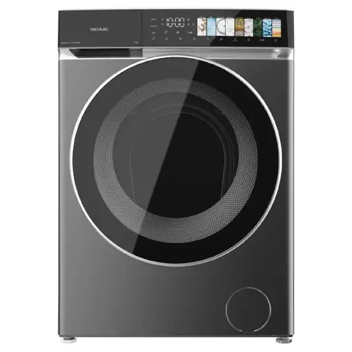 Lavadora carga frontal 8 kg 1400 RPM Acero A01_EU01_104028 CECOTEC