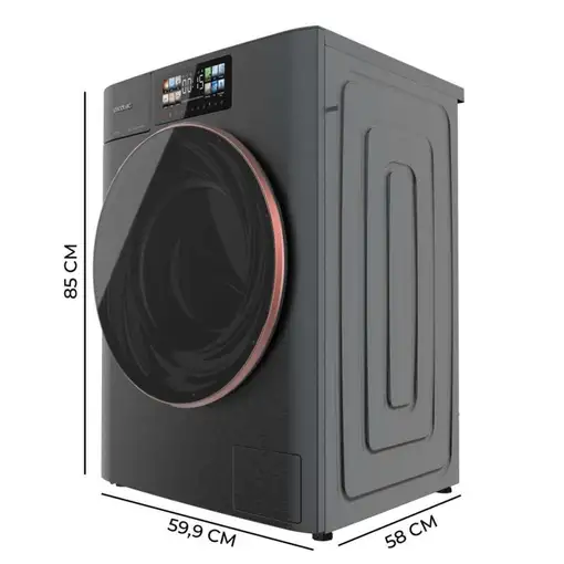Lavadora-secadoras 6 / 10 kg 1400 rpm Gris A01_EU01_112750 CECOTEC