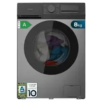 Lavadora carga frontal 8 kg 1400 RPM Gris A01_EU01_116097 CECOTEC Lavadora carga frontal 8 kg 1400 RPM Gris A01_EU01_116097 CECOTEC