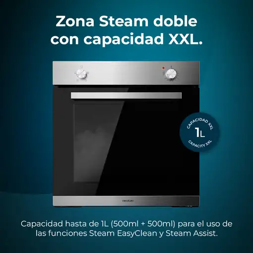 Horno 77 L Negro 02805 CECOTEC