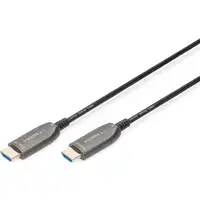 Digitus Cable de fibra óptica híbrido HDMI AOC, UHD 8K, 10 m