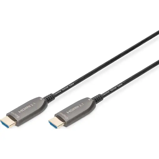 Digitus Cable de fibra óptica híbrido HDMI AOC, UHD 8K, 10 m Digitus Cable de fibra óptica híbrido HDMI AOC, UHD 8K, 10 m
