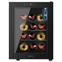 Cecotec Bolero GrandSommelier 1255 Nevera de vino Integrado Negro 12 botella(s) Cecotec Bolero GrandSommelier 1255 Nevera de vino Integrado Negro 12 botella(s)