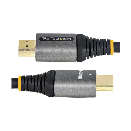 StarTech.com Cable de 0,5m HDMI 2.0 con Certificación Premium - Cable HDMI de Alta