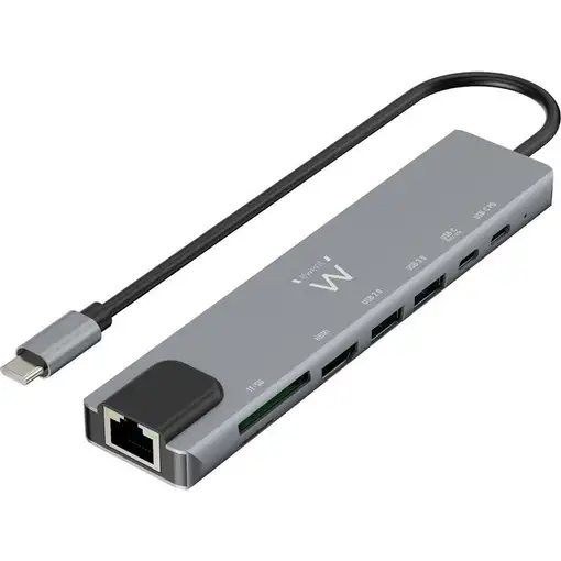Ewent EW1146 base para portátil y replicador de puertos Alámbrico USB 3.2 Gen 1 (3