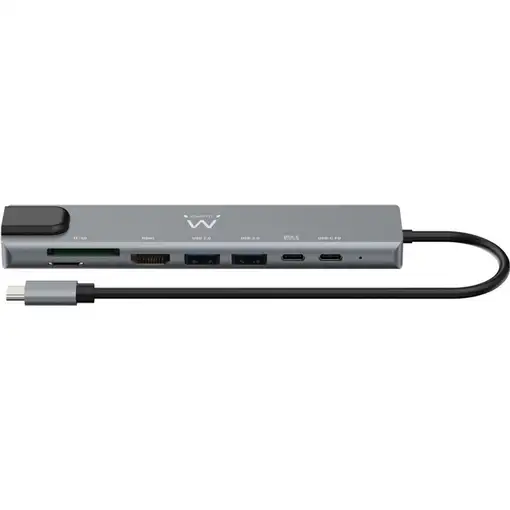 Ewent EW1146 base para portátil y replicador de puertos Alámbrico USB 3.2 Gen 1 (3