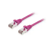 Equip 606803 cable de red Púrpura 1 m Cat6a S/FTP (S-STP) Alrededor