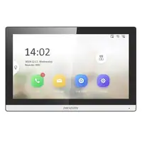 Hikvision DS-KH6350-WTE1 sistema de intercomunicación de video 17,8 cm (7") Negro