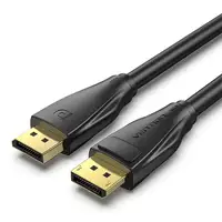 Vention Cable Displayport 1.4 8K HCDBI/ Displayport Macho - Displayport Macho/ 3m/ Vention Cable Displayport 1.4 8K HCDBI/ Displayport Macho - Displayport Macho/ 3m/