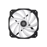 Silverstone Shark Force 160 ARGB Carcasa del ordenador Ventilador Negro, Blanco 1 Silverstone Shark Force 160 ARGB Carcasa del ordenador Ventilador Negro, Blanco 1