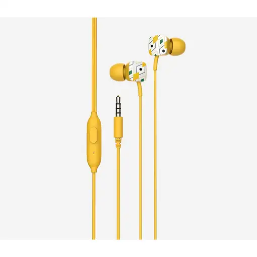 SPC Hype Auriculares Alámbrico Dentro de oído Llamadas/Música Amarillo